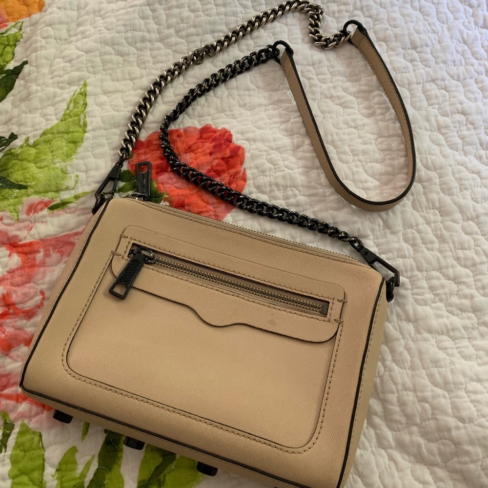 Rebecca Minkoff Nude Avery Shoulder Bag